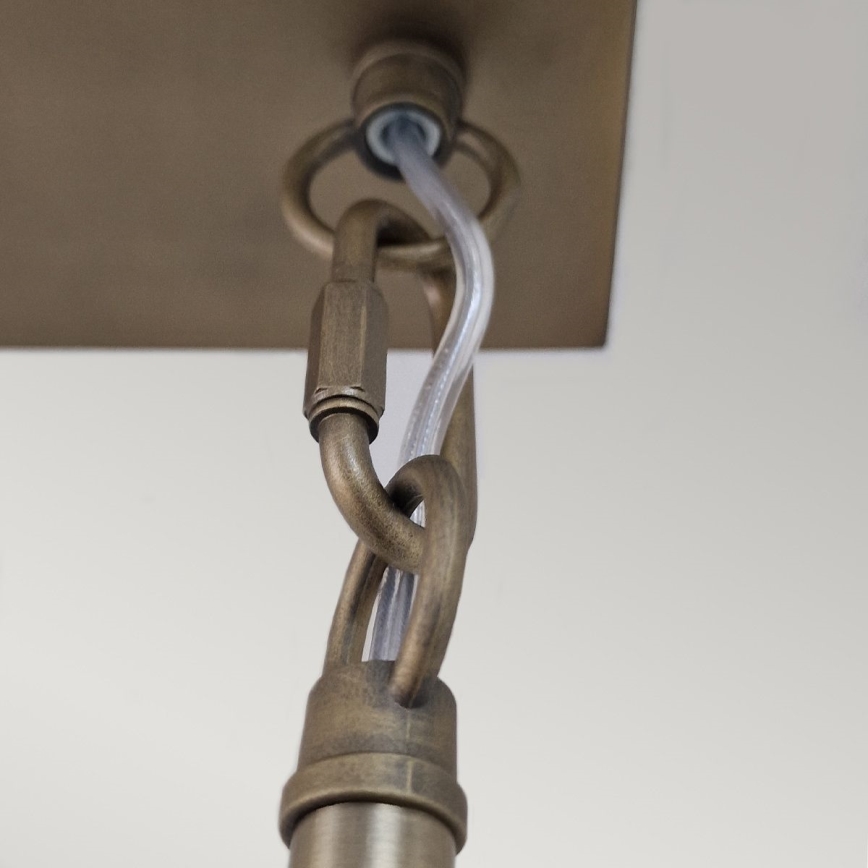 Kichler - LED Lustr na tyči SERENE LED/40W/230V zlatá