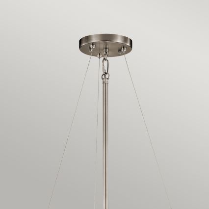 Kichler - Lustr na tyči SILVER CORAL 3xE27/100W/230V matný chrom