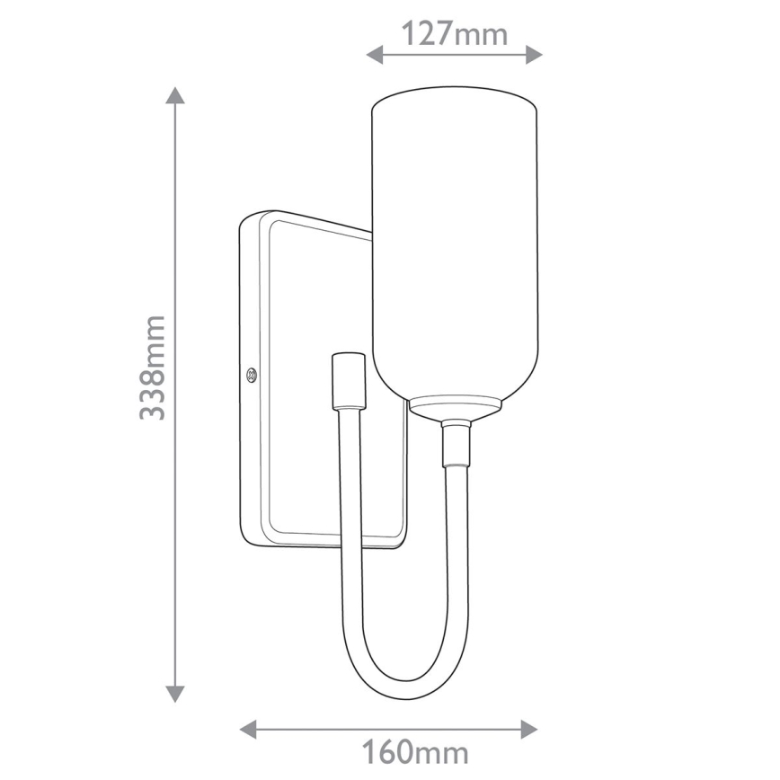 Kichler - LED Koupelnové svítidlo SOLIA 1xG9/3W/230V IP44 zlatá