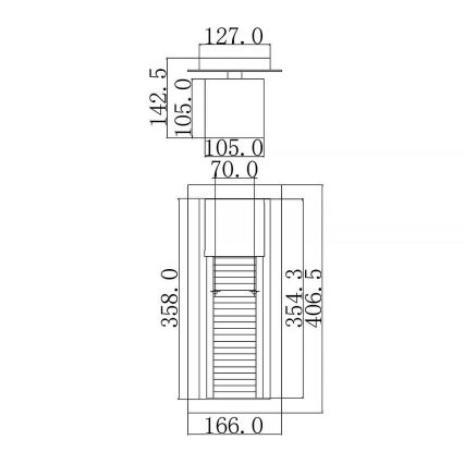 Kichler - LED Venkovní nástěnné svítidlo SOREL 1xGU10/7W/230V IP44 hnědá