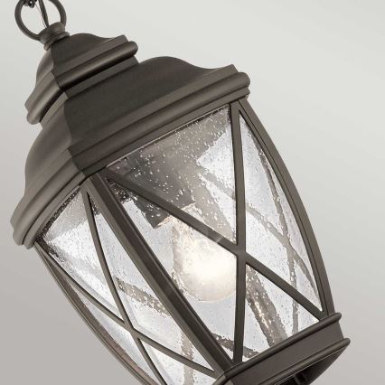 Kichler - Venkovní lustr na řetězu TANGIER 1xE27/60W/230V IP44