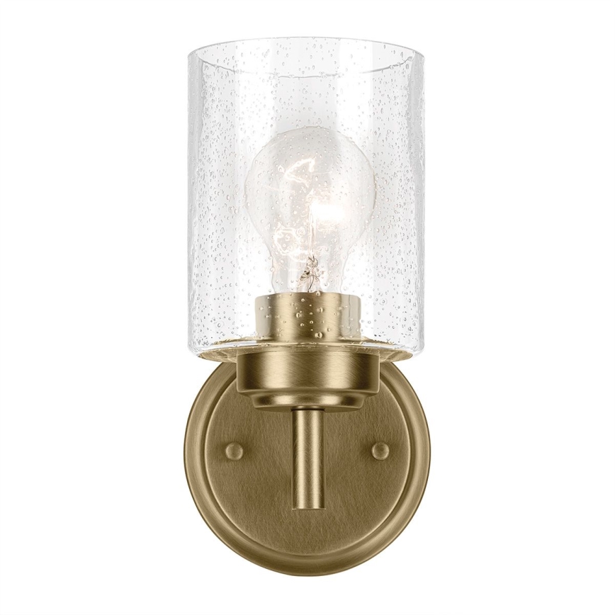 Kichler - Nástěnná lampa WINSLOW 1xE27/60W/230V mosaz