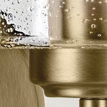 Kichler - Nástěnná lampa WINSLOW 1xE27/60W/230V mosaz