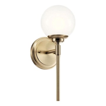 Kichler - LED Koupelnové nástěnné svítidlo BENNO 1xG9/3W/230V IP44 mosaz