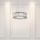 Kichler - LED Koupelnový lustr na lanku CRYSTAL SKYE 6xG9/3W/230V IP44