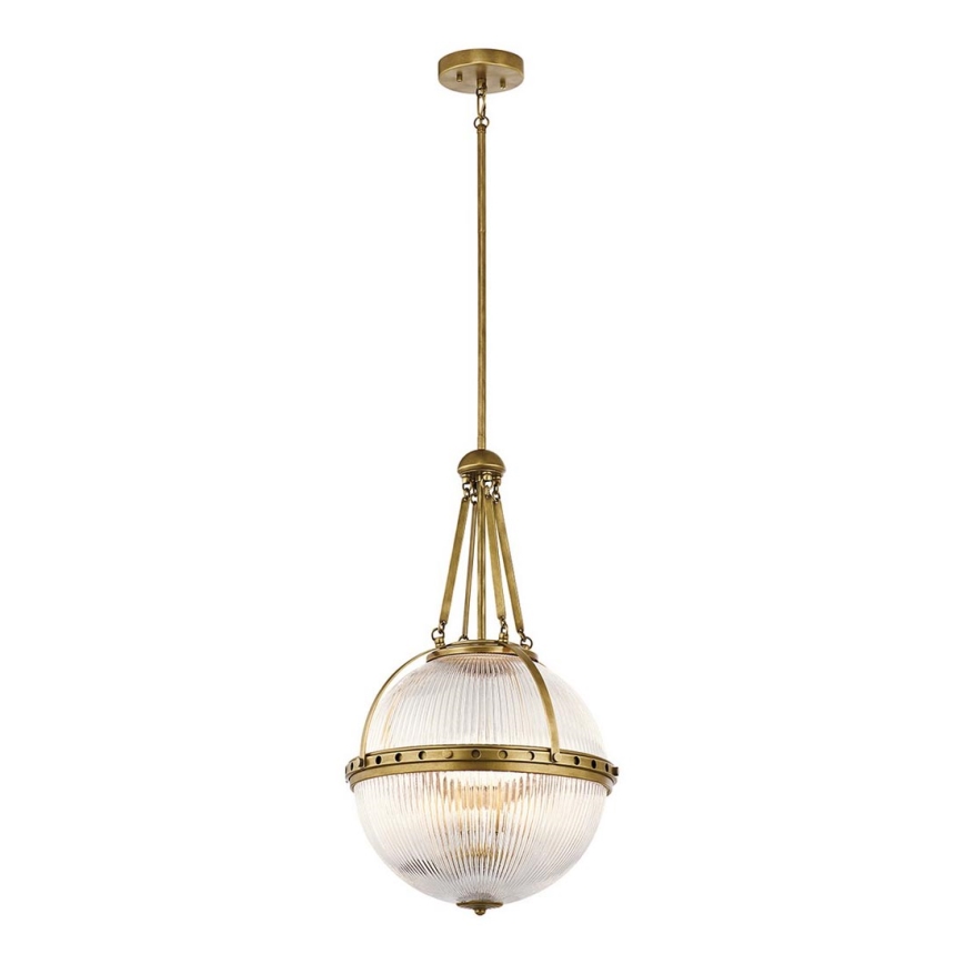 Kichler - Lustr na tyči ASTER 3xE14/60W/230V zlatá