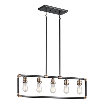 Kichler - Lustr na tyči IMAHN 5xE27/60W/230V