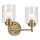 Kichler - Nástěnná lampa WINSLOW 2xE27/60W/230V mosaz