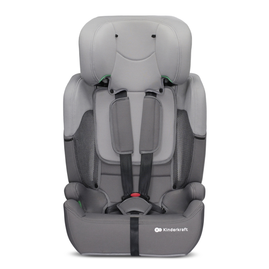 KINDERKRAFT - Autosedačka COMFORT UP i-Size (76-150 cm) světle šedá