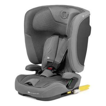 KINDERKRAFT - Autosedačka FIX2GO i-Size 76-150 cm šedá