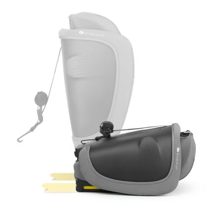 KINDERKRAFT - Autosedačka FIX2GO i-Size 76-150 cm šedá