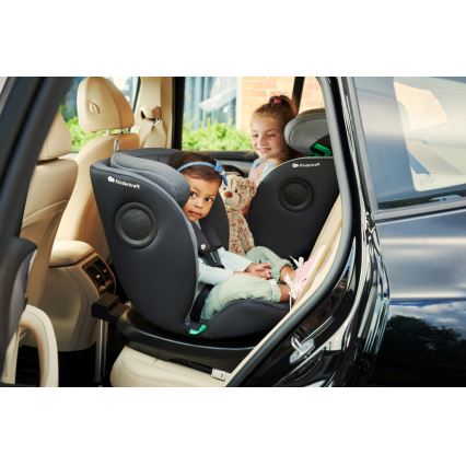 KINDERKRAFT - Autosedačka I-360 i-Size (40-150 cm) šedá