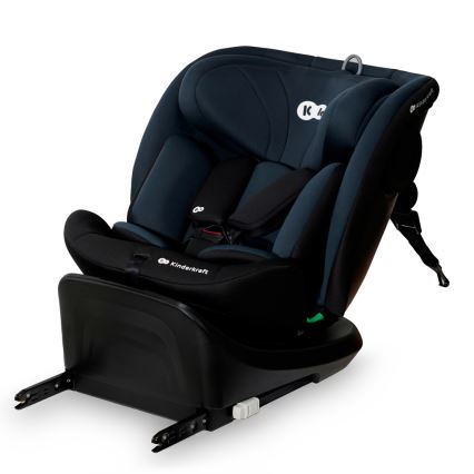 KINDERKRAFT - Autosedačka I-GROW i-Size (40-150 cm) černá