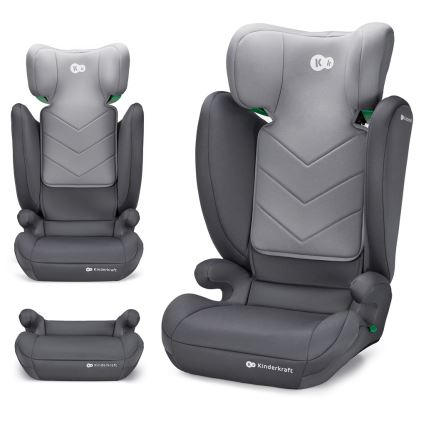 KINDERKRAFT - Autosedačka I-SPARK i-Size (100-150 cm) šedá
