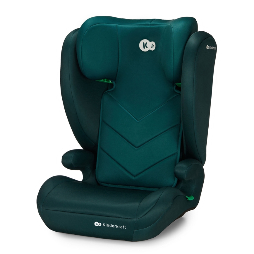 KINDERKRAFT - Autosedačka I-SPARK i-Size (100-150 cm) zelená