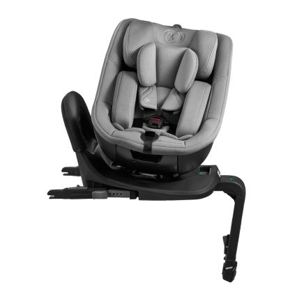 KINDERKRAFT - Autosedačka s otočnou základnou I-GUARD i-Size 40-105 cm šedá