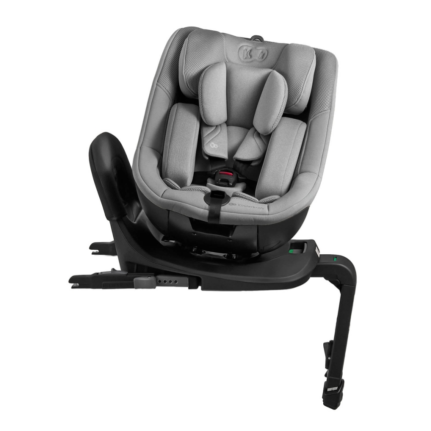 KINDERKRAFT - Autosedačka s otočnou základnou I-GUARD i-Size 40-105 cm šedá