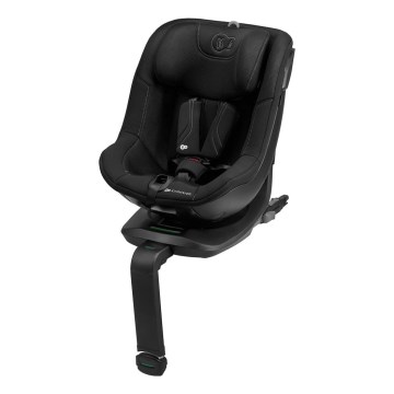 KINDERKRAFT - Autosedačka s otočnou základnou I-GUARD PRO i-Size 61-105 cm černá