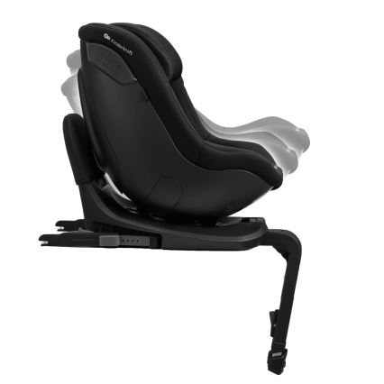 KINDERKRAFT - Autosedačka s otočnou základnou I-GUARD PRO i-Size 61-105 cm černá