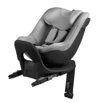 KINDERKRAFT - Autosedačka  s otočnou základnou I-GUARD PRO i-Size 61-105 cm šedá