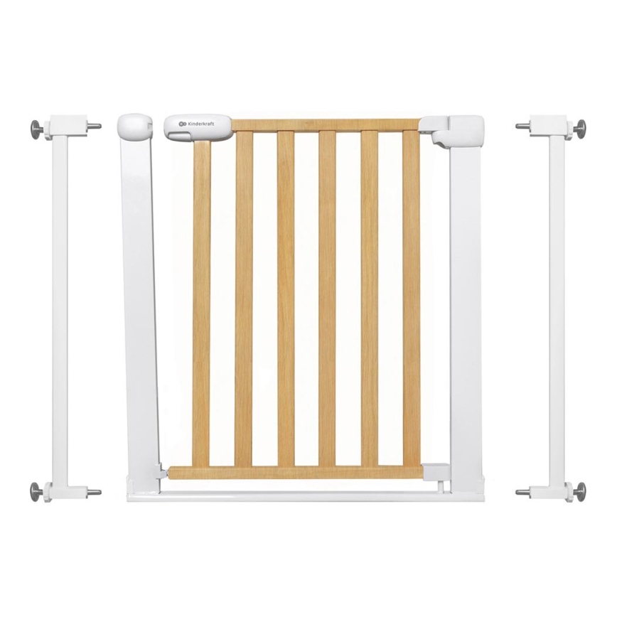 KINDERKRAFT - Bezpečnostní zábrana LOCK&GO 75-103 cm borovice