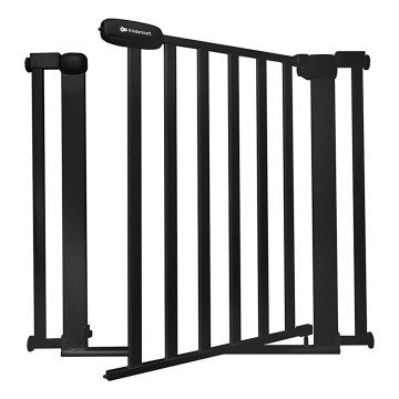 KINDERKRAFT - Bezpečnostní zábrana LOCK&GO 75-103 cm černá