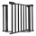 KINDERKRAFT - Bezpečnostní zábrana LOCK&GO 75-103 cm černá