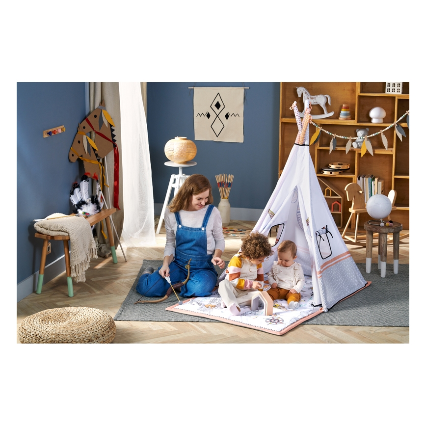 KINDERKRAFT - Dětská hrací deka 3v1 TIPPY