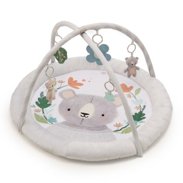 KINDERKRAFT - Dětská hrací deka COZYPLAY šedá