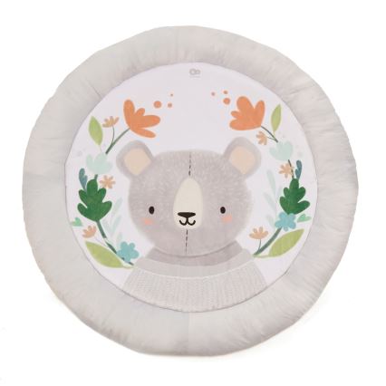 KINDERKRAFT - Dětská hrací deka COZYPLAY šedá
