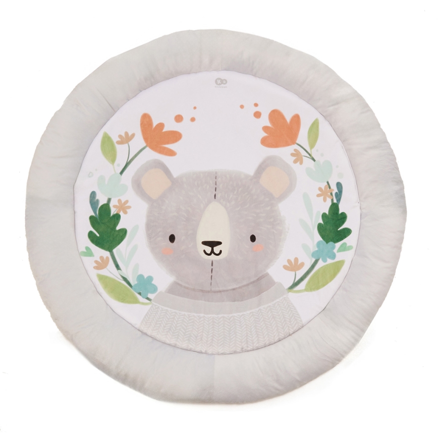 KINDERKRAFT - Dětská hrací deka COZYPLAY šedá