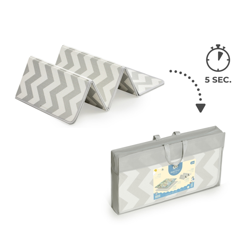 KINDERKRAFT - Dětská hrací podložka MATTY 2