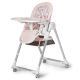 KINDERKRAFT - Dětská jídelní židle 2v1 LASTREE růžová/bílá