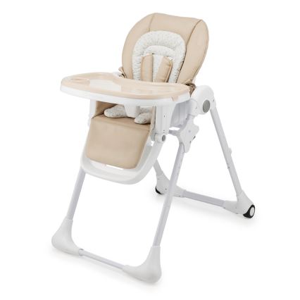 KINDERKRAFT - Dětská jídelní židle TUMMIE béžová