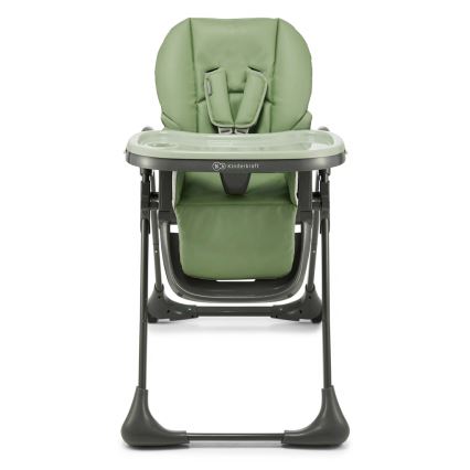 KINDERKRAFT - Dětská jídelní židle TUMMIE zelená