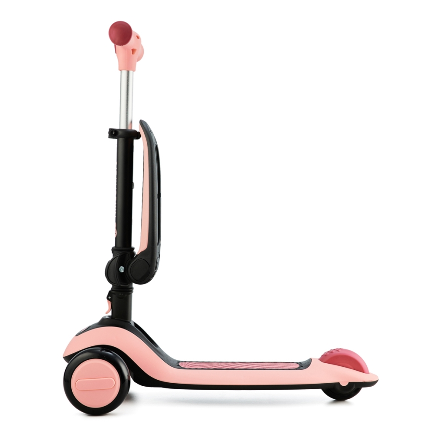KINDERKRAFT - Dětská koloběžka 2v1 HALLEY Rose pink