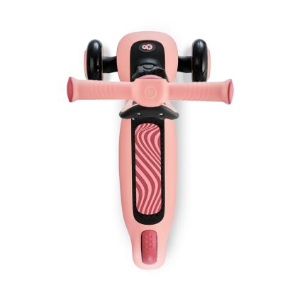 KINDERKRAFT - Dětská koloběžka 2v1 HALLEY Rose pink