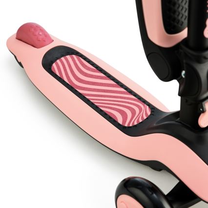 KINDERKRAFT - Dětská koloběžka 2v1 HALLEY Rose pink