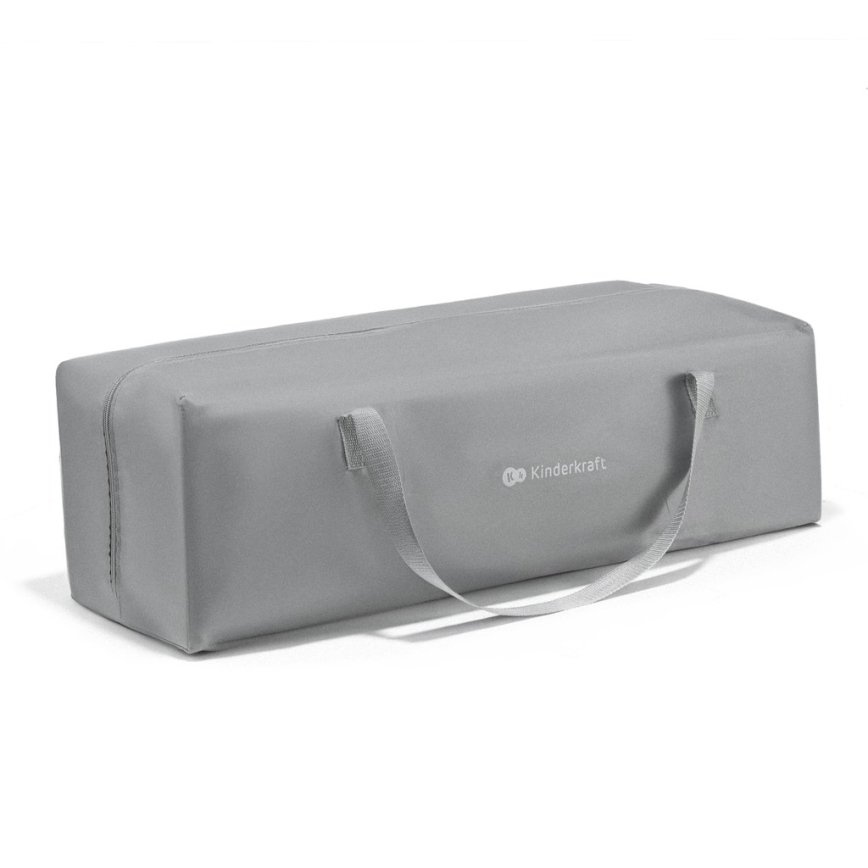 KINDERKRAFT - Dětská ohrádka ZIKI šedá