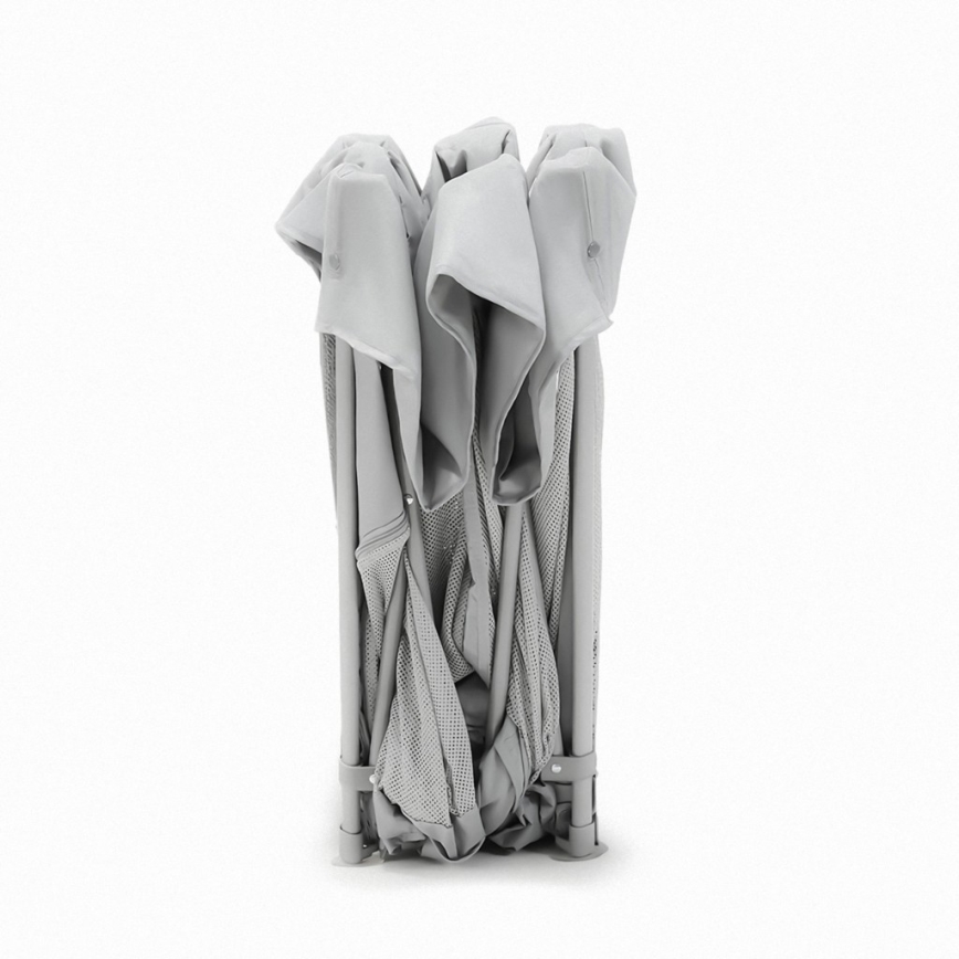 KINDERKRAFT - Dětská ohrádka ZIKI šedá