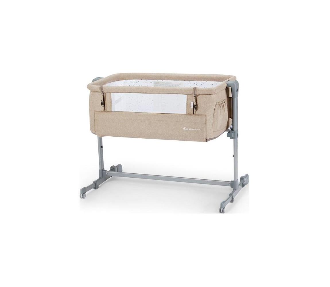 Kinderkraft KINDERKRAFT - Dětská postýlka NESTE béžová AG0090
