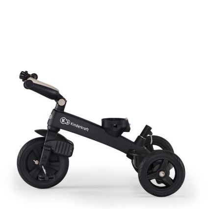 KINDERKRAFT - Dětská tříkolka 5v1 EASYTWIST béžová/černá