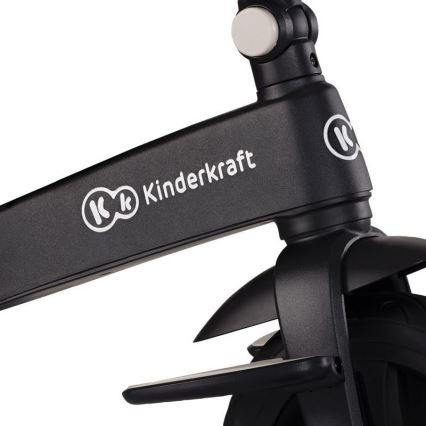 KINDERKRAFT - Dětská tříkolka 5v1 EASYTWIST béžová/černá