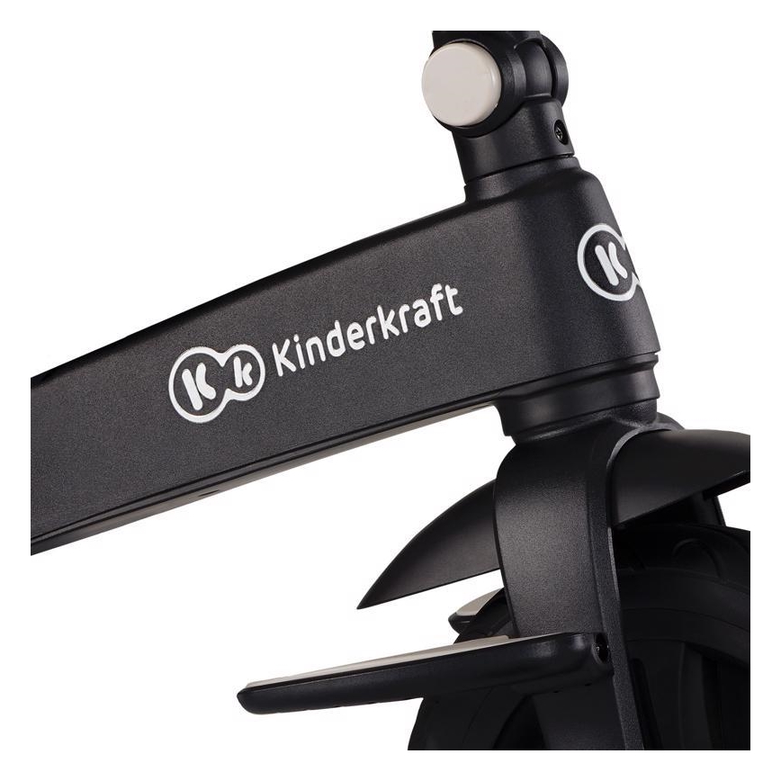 KINDERKRAFT - Dětská tříkolka 5v1 EASYTWIST béžová/černá