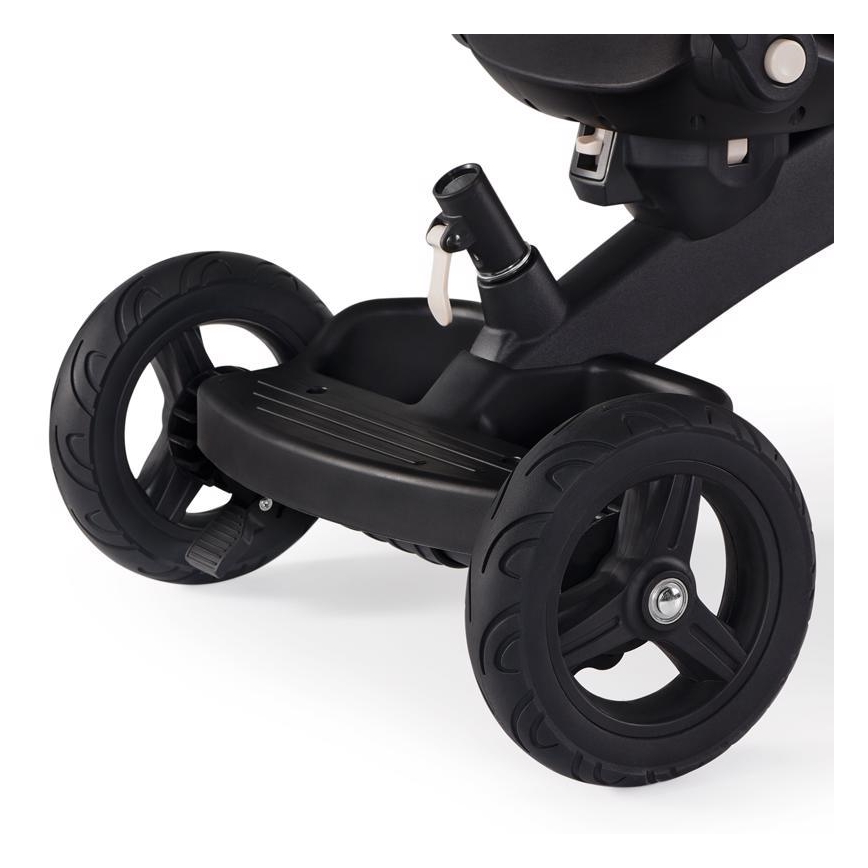 KINDERKRAFT - Dětská tříkolka 5v1 EASYTWIST béžová/černá