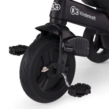 KINDERKRAFT - Dětská tříkolka 5v1 EASYTWIST béžová/černá