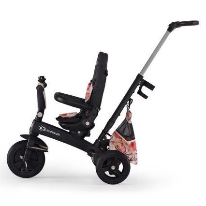 KINDERKRAFT - Dětská tříkolka 5v1 EASYTWIST béžová/černá