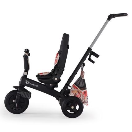 KINDERKRAFT - Dětská tříkolka 5v1 EASYTWIST béžová/černá