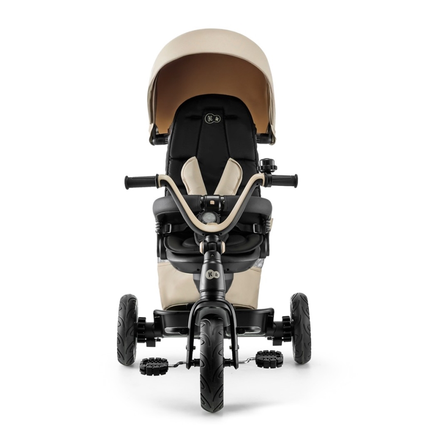KINDERKRAFT - Dětská tříkolka 5v1 EASYTWIST béžová