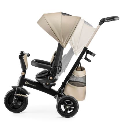 KINDERKRAFT - Dětská tříkolka 5v1 EASYTWIST béžová
